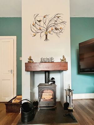 Fireplace- click for photo gallery